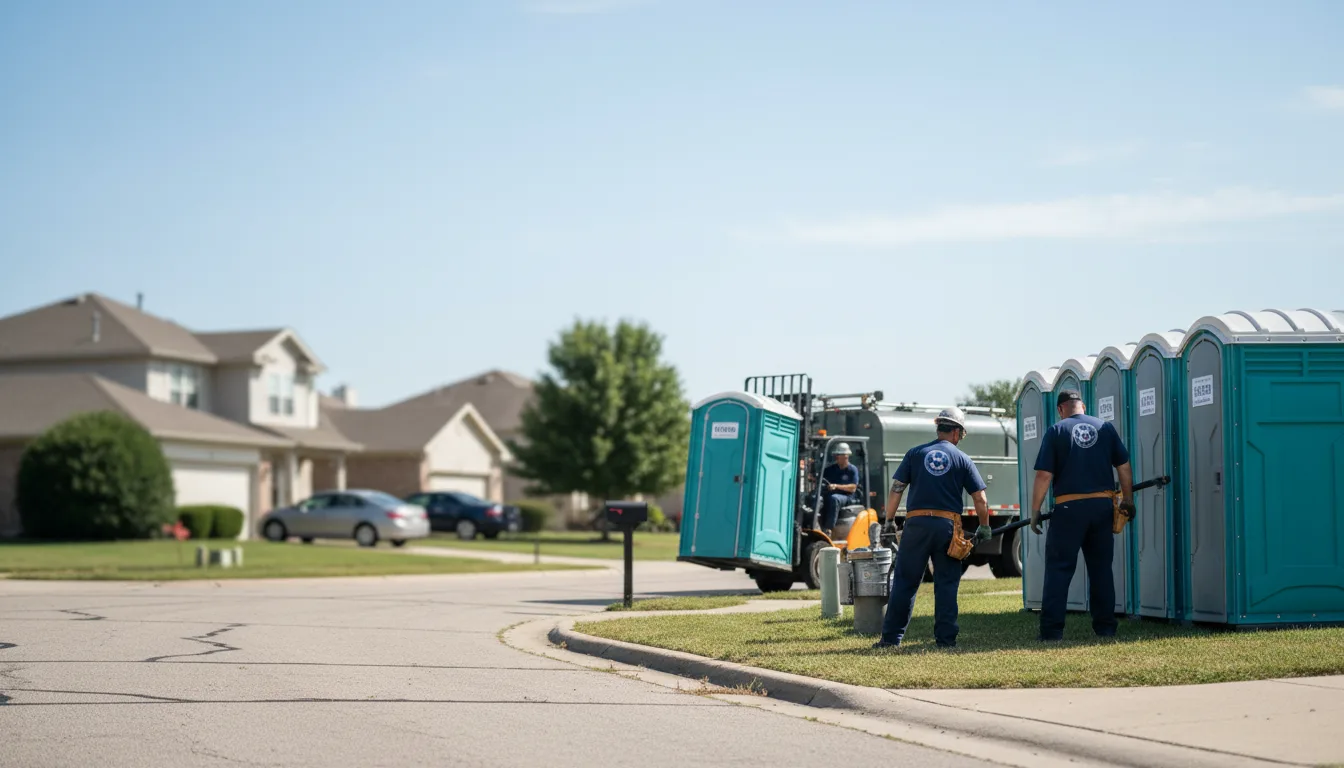 Porta Potty Rental in Akron, OH near me